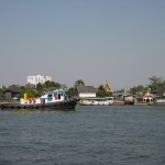 Bateau sur la rivière Chao Phraya