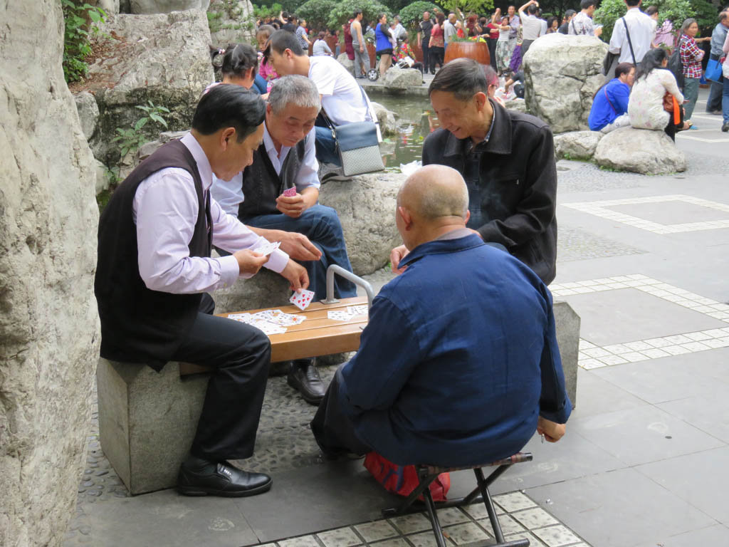 People's Park - Joueurs de cartes