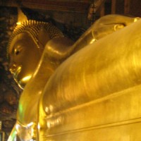 Bangkok - Un gigantesque bouddha couché