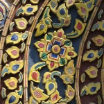 Grand palais - détail temple décoré de céramique