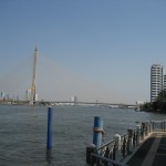 Pont sur la rivière Chao Phraya