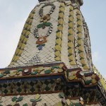 Temple Wat Pho - Détail céramique