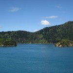 Paysage à bord du ferry