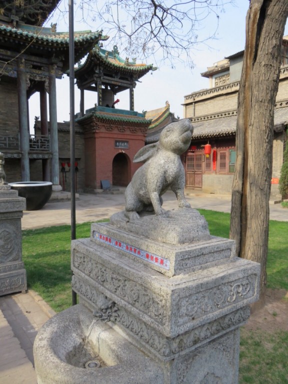 Temple Chenghuang, et hop un lapin