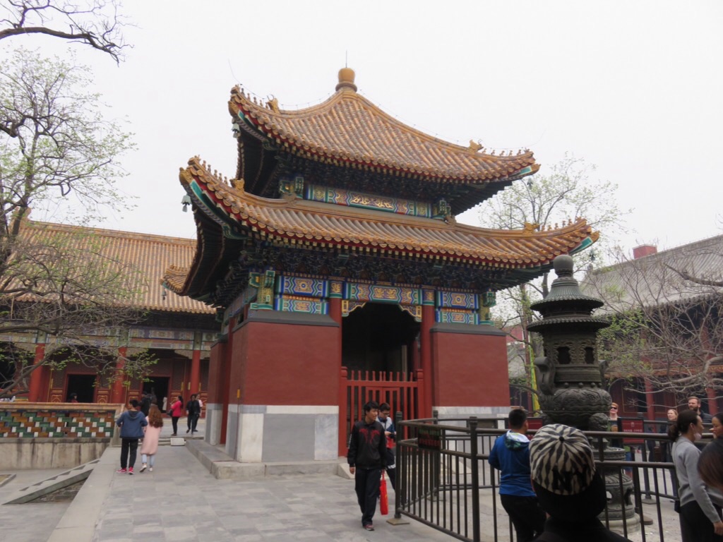 Temple des Lamas, un pavillon