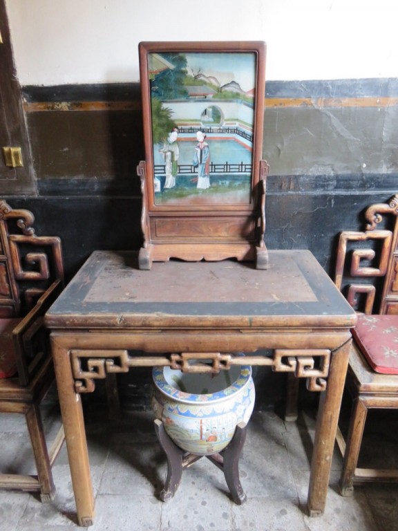 Pingyao, mobilier d'une maison