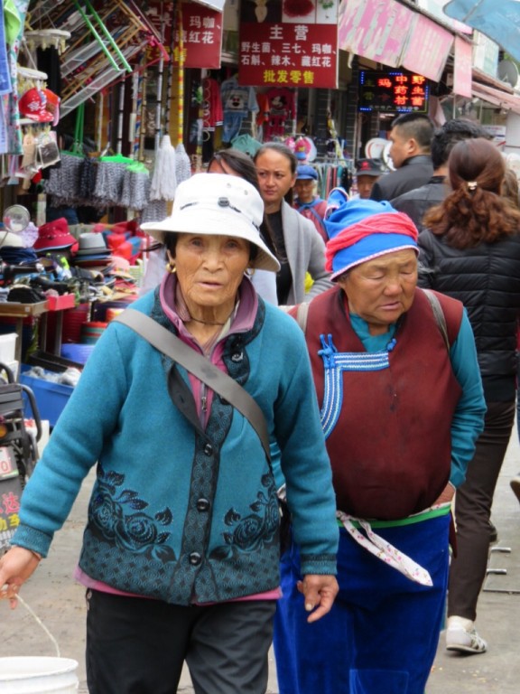 Lijiang, marché