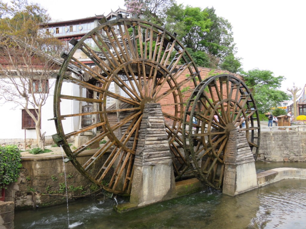 Roues à aube