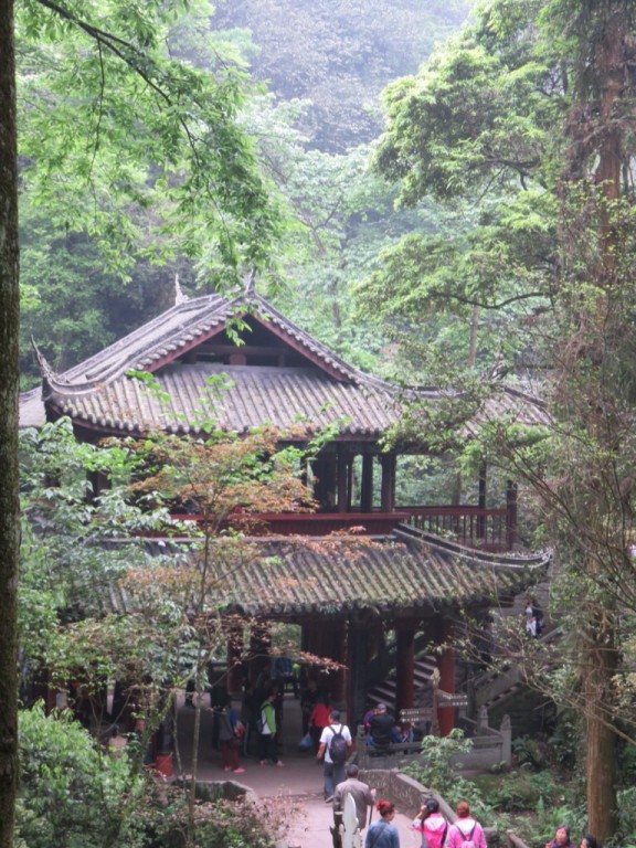 Mont Emei, pavillon