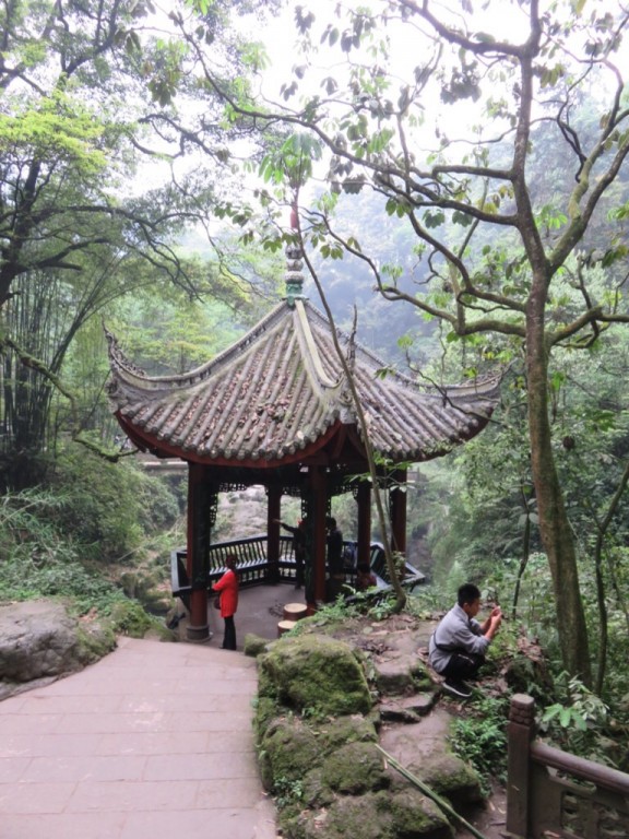 Mont Emei, petit pavillon