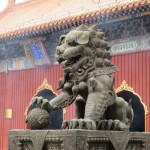 Lion chinois le gardien