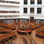 Melbourne - Intérieur de la State Library Victoria