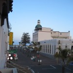 Napier - Bâtiment art déco au crépuscule