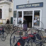 Oamaru - A bicyclette....