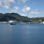 Arrivée dans le port de Picton