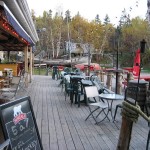 Terrase du bar de l'auberge La Maison à Majorique